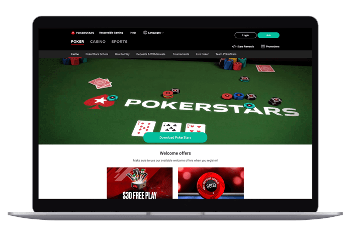 Pokerstars Mockup