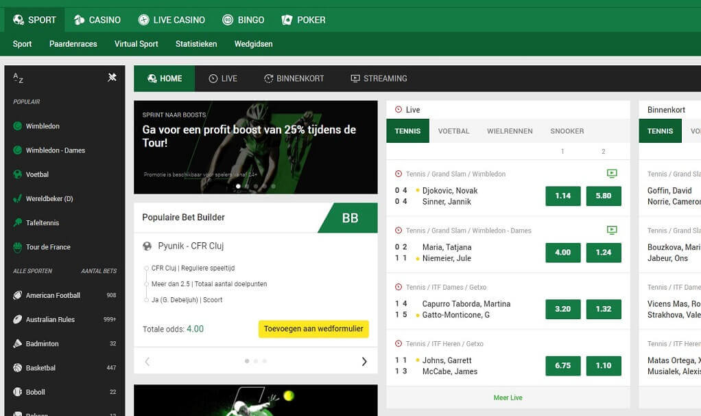 unibet mockup